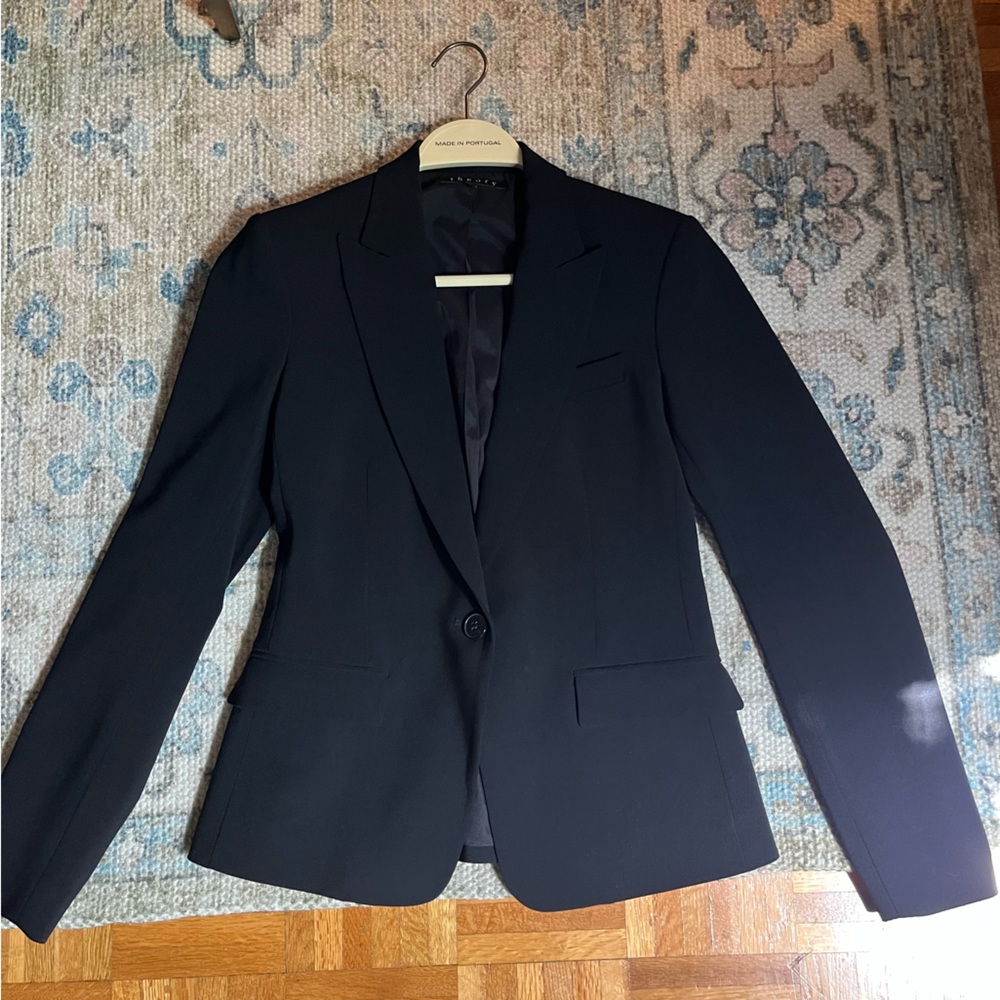 Theory Classic Black Blazer